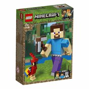 LEGO® Minecraft™ 21148 Minecraft velká figurka: Steve s papouškem
