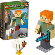 LEGO® Minecraft™ 21149 Minecraft velká figurka: Alex s kuřetem