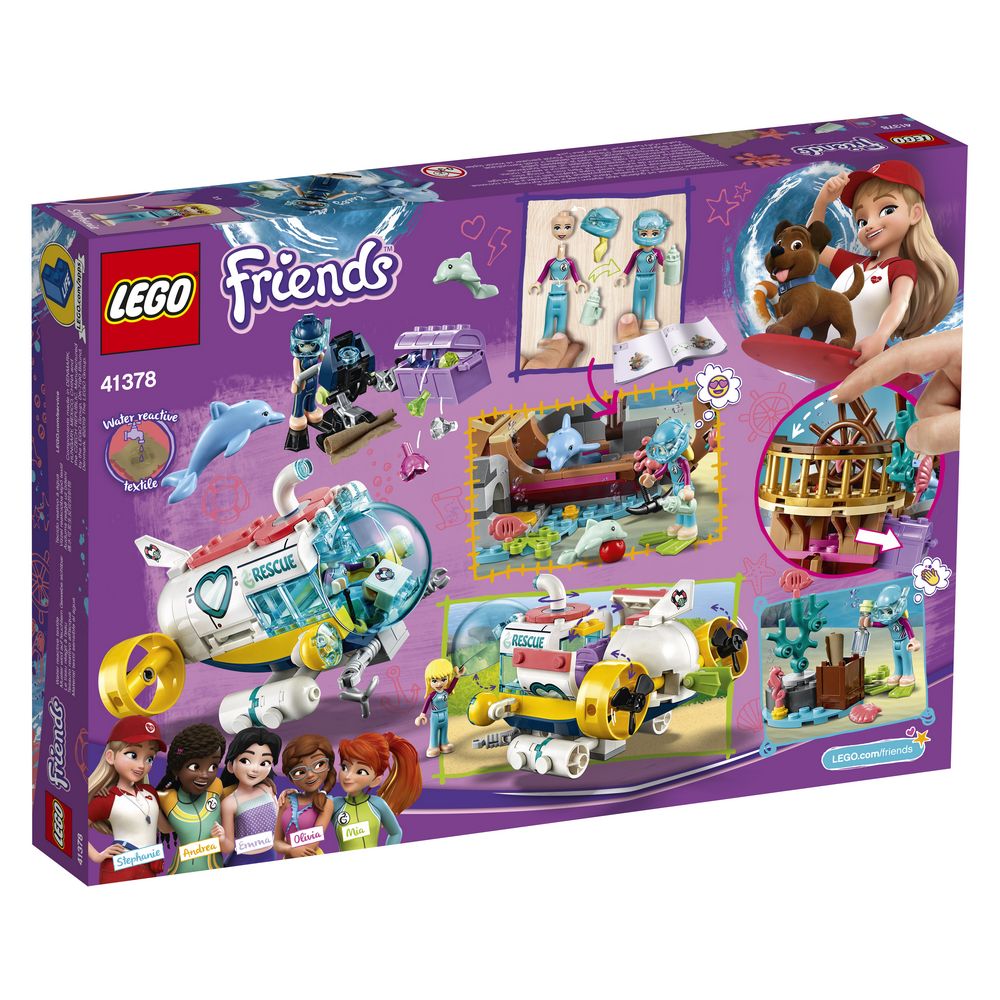LEGO Friends 41378 Mise na záchranu delfínů - Main Image