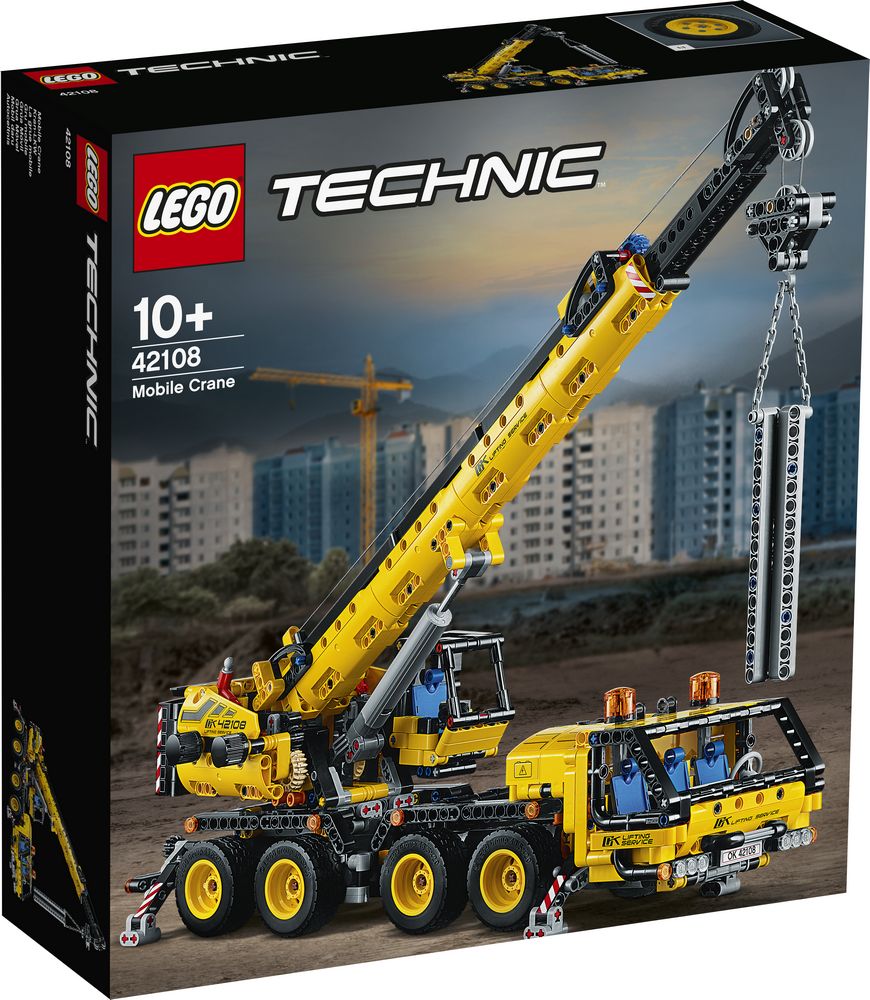 【Ju】 LEGO® Technic 42108 Pojízdný jeřáb