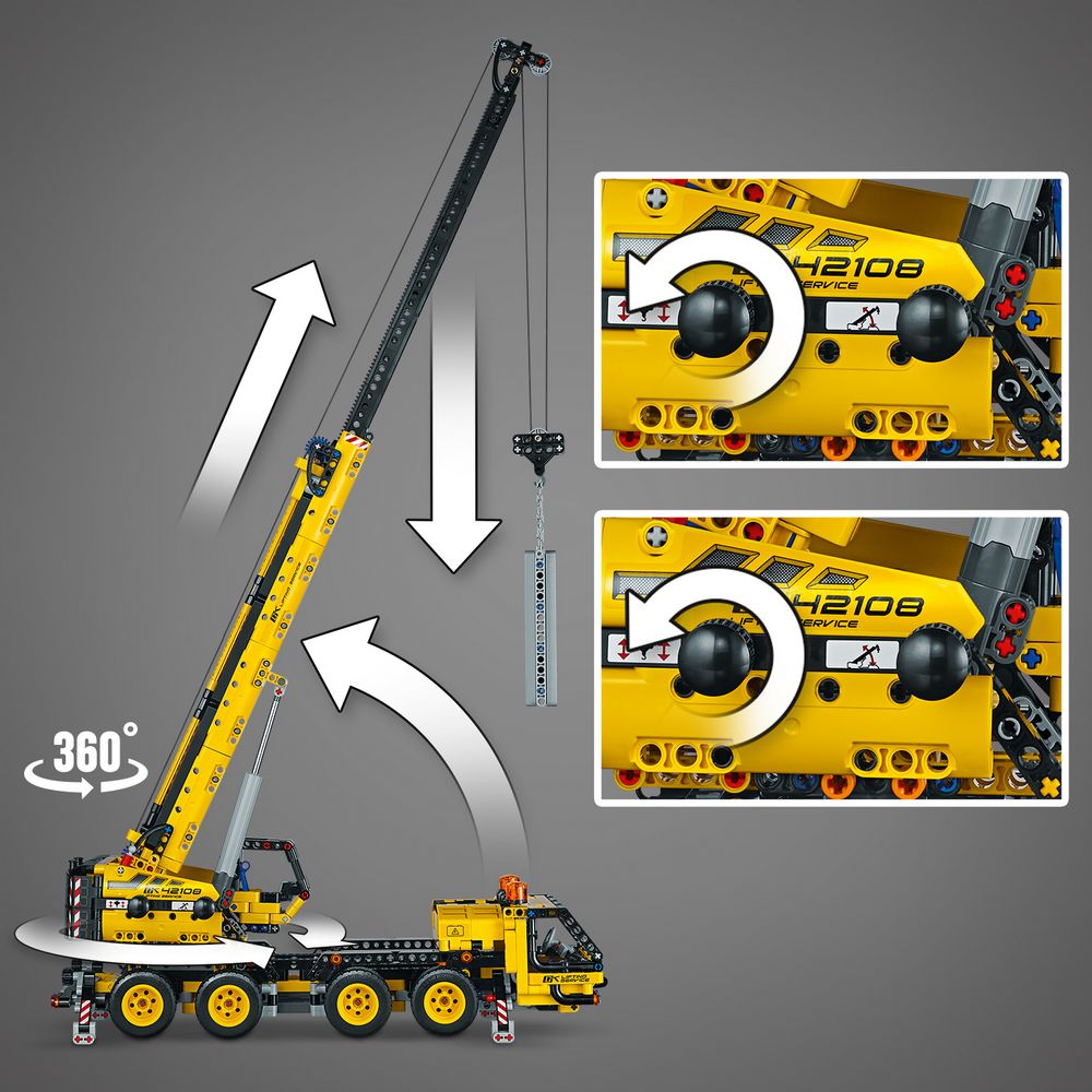 LEGO® Technic 42108 Pojízdný jeřáb