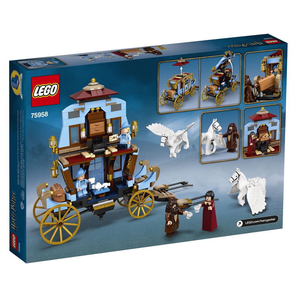 ♡KC♡ LEGO Harry Potter 75958 Kočár z Krásnohůlek: Příjezd do Bradavic™
